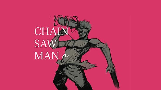 전기 톱맨, Denji (Chainsaw Man), 악마, 만화, 삽화, HD 배경 화면 HD wallpaper