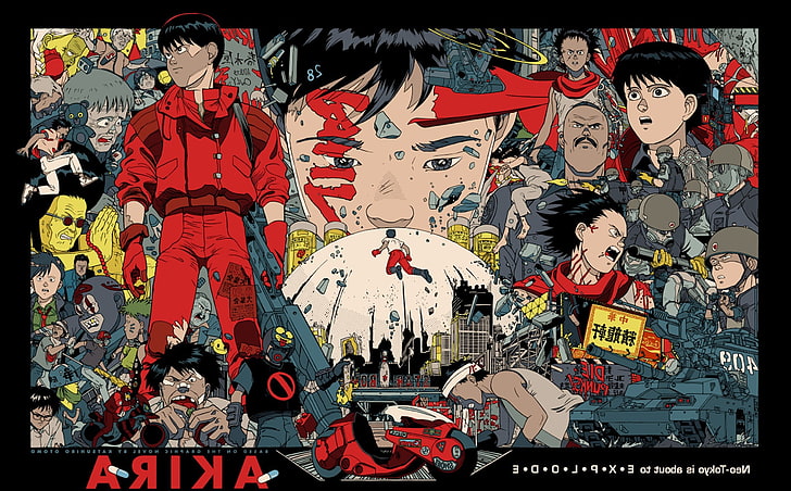 Akira, anime, Japão, Katsuhiro Otomo, HD papel de parede