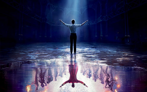 film, Hugh Jackman, sirkus, penuh warna, The Greatest Showman, Wallpaper HD HD wallpaper