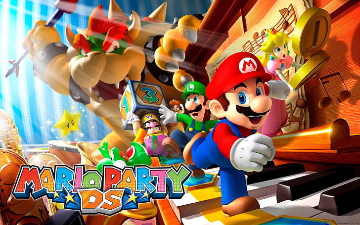2560x1600 3D Mario Party DS Video Games Mario HD Art , 3D, HD, animation, 2560x1600, nintendo, Mario, HD wallpaper