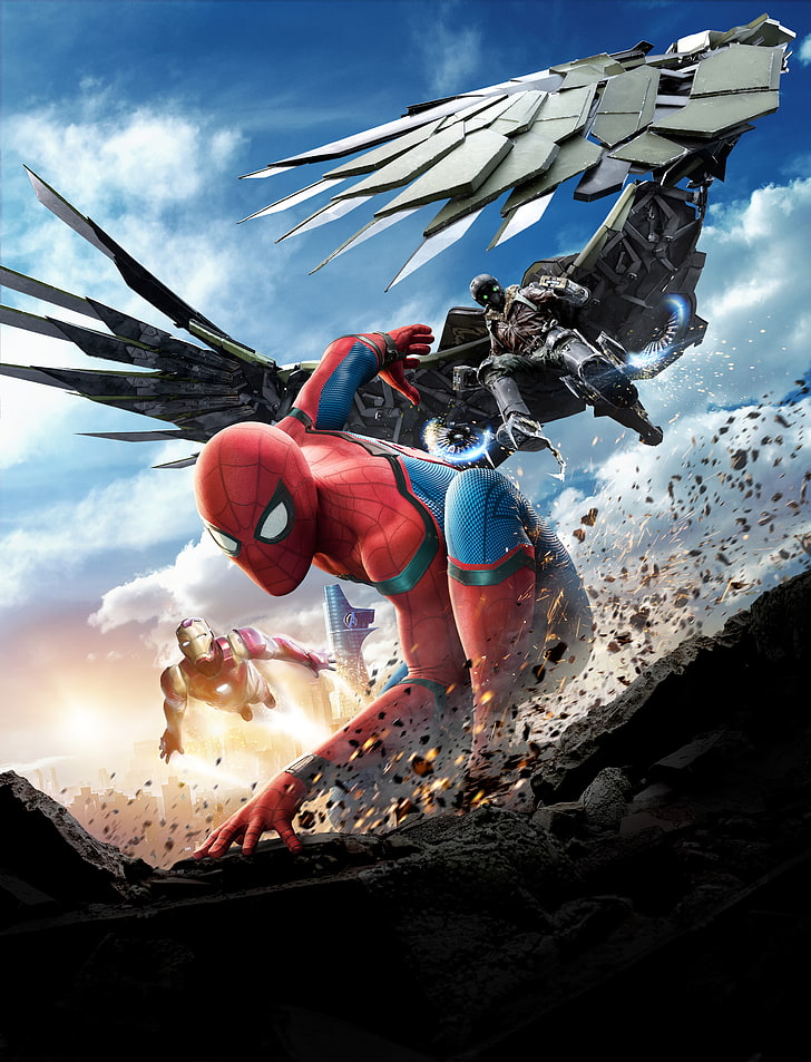 Spider-Man: Homecoming, 2017, HD wallpaper