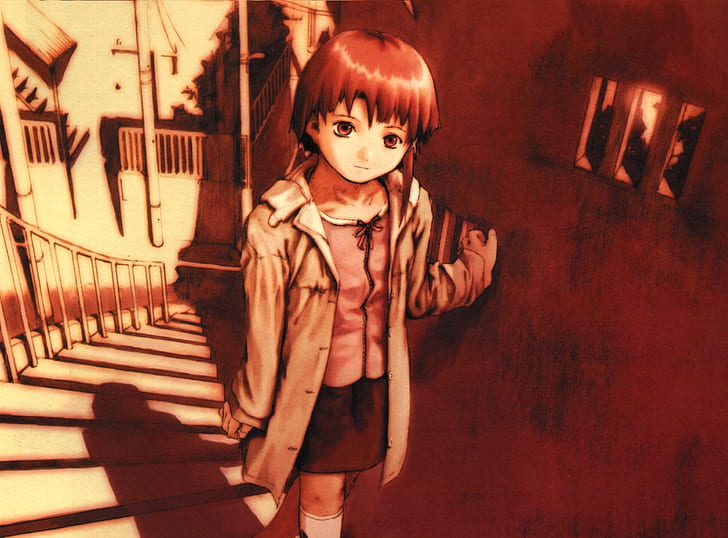 Anime, Experiências em Série Lain, Lain Iwakura, HD papel de parede