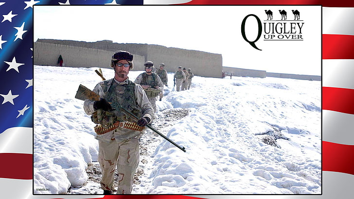 Quigley Up Over Foto, Armee, Waffe, Irak, Afghanistan, Militär, Soldat, HD-Hintergrundbild