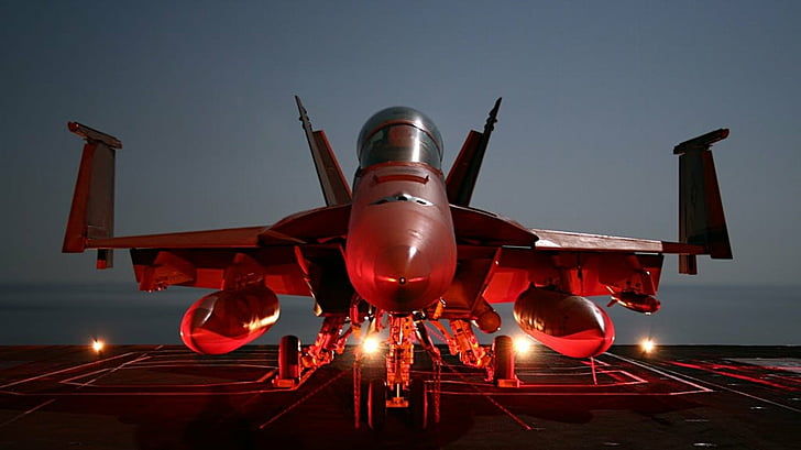 Myśliwce odrzutowe, Boeing F / A-18E / F Super Hornet, Tapety HD