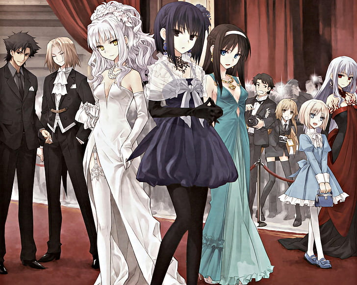 Fate Series, Type-Moon, Sabre, Kiritsugu Emiya, anime girls, anime, Sfondo HD