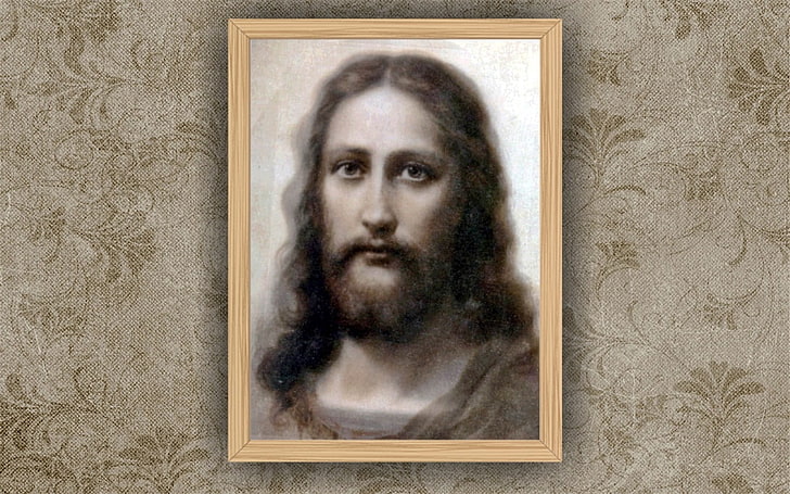 Yesus, Tuhan, potret, Kristus, Wallpaper HD