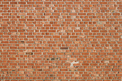 mur de briques brunes, texture, brique, mur, Fond d'écran HD HD wallpaper