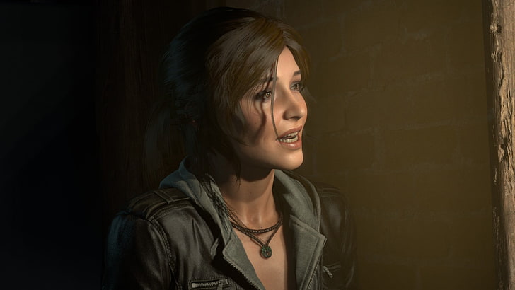 توب نسائي أسود من Rise of the Tomb Raider من Tomb Raider، خلفية HD