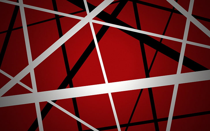 rote, weiße und schwarze abstrakte digitale Tapete, Farbe, Linie, Streifen, Hintergrund, Tapete, Grafiken, Beschaffenheit, Kunst, HD-Hintergrundbild