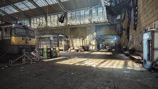 rendering, spel, Half-Life 2, City 17, UDK, Unreal Engine, Logithx, HD tapet HD wallpaper