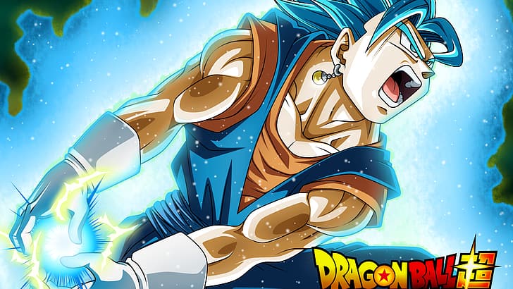 Dragon Ball Super, Super Saiyajin, Vegito, Vegito Blue, HD-Hintergrundbild