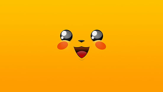 Pokemon Pikachu Yellow HD, мультфильм / комикс, желтый, покемон, пикачу, HD обои HD wallpaper