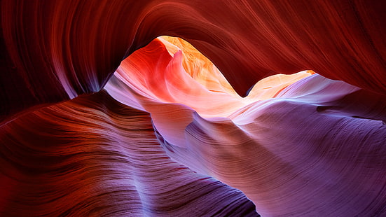 Antelope Canyon، OS X Yosemite، macOS، Stock، HD، 5K، خلفية HD HD wallpaper