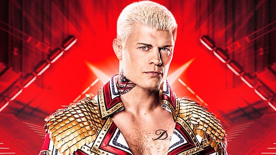 WWE, Cody Rhodes, lucha libre, Fondo de pantalla HD HD wallpaper