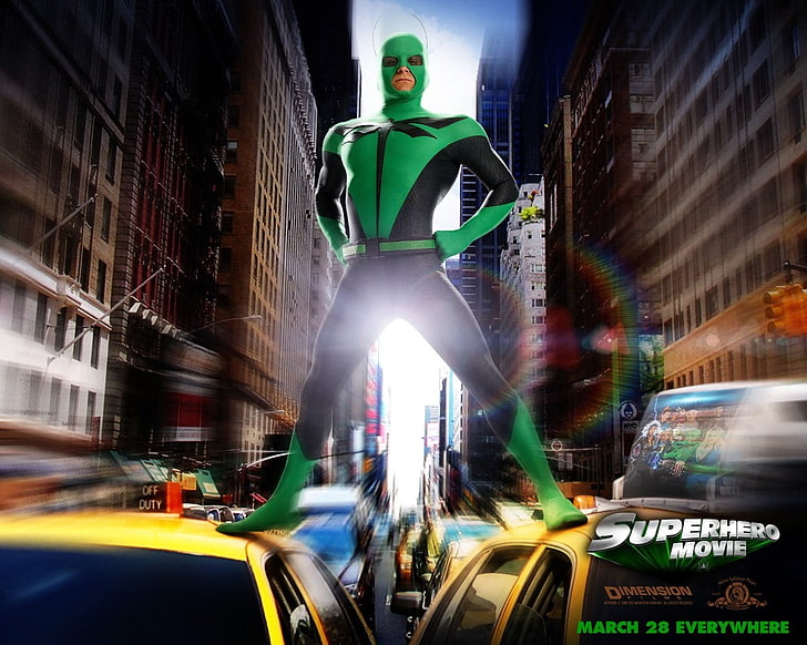 SuperHero póster de película, superhéroe, películas, Fondo de pantalla HD