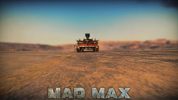 desert, Mad Max, mobil, game PC, video game, Mad Max (game), Wallpaper HD