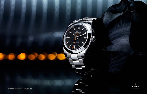 reloj, relojes de lujo, Rolex, Fondo de pantalla HD HD wallpaper