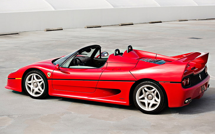 samochód, Ferrari F50, Tapety HD