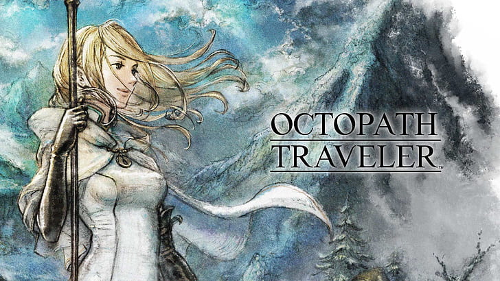 Videospel, Octopath Traveler, Ophilia Clement, HD tapet