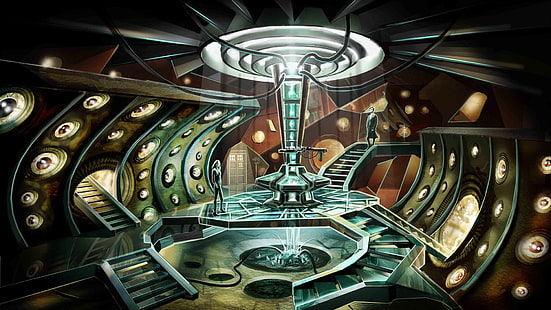 Doctor Who, TARDIS, science fiction, HD wallpaper HD wallpaper