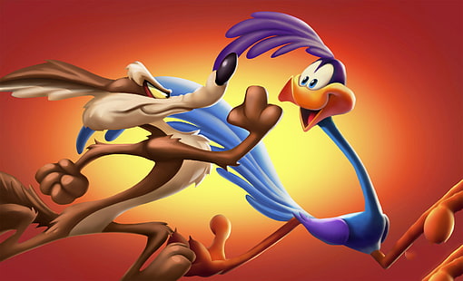 TV-show, Looney Tunes, Road Runner, Wile E. Coyote, HD tapet HD wallpaper