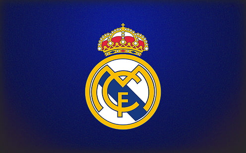 logo tim sepak bola, Sepak Bola, Real Madrid C.F., Logo Real Madrid, Wallpaper HD HD wallpaper
