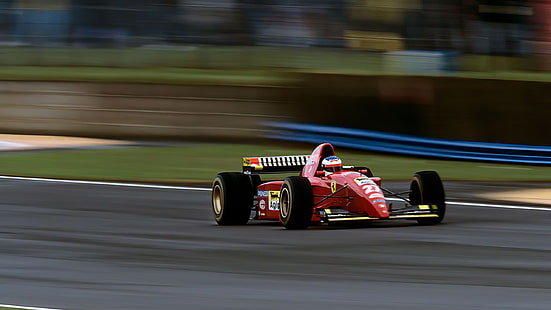 Ferrari, Fórmula 1, carros de corrida, corrida, HD papel de parede HD wallpaper