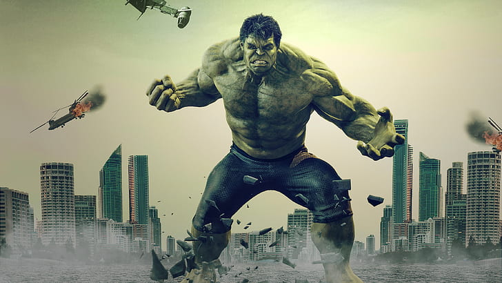 Hulk 4K, Hulk, Sfondo HD