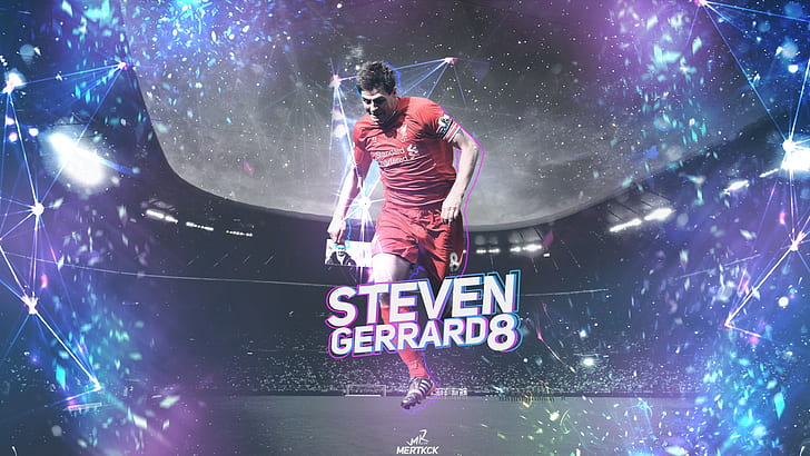 Steven Gerrard Liverpool FC Liverpool Liverpool, HD tapet