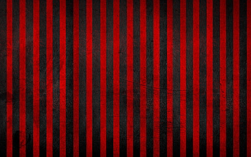 Líneas HD, tablero rayado rojo y negro, abstracto, líneas, Fondo de pantalla HD HD wallpaper