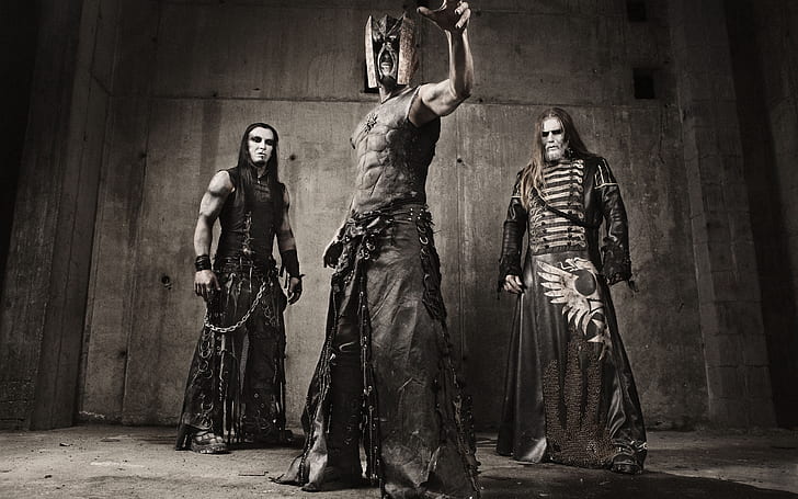 Behemoth, śmierć, zespół metalowy, muzyka, plakat, Tapety HD