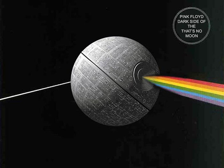 Tapeta Pink Floyd Dark Side of The That's No Moon, Zespół (muzyka), Pink Floyd, Dark Side Of The Moon, Pink, Tapety HD