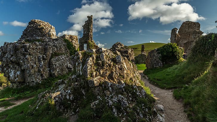 England, Dorset, Corfe Castle, Wareham, HD-Hintergrundbild