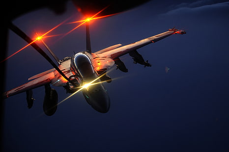 Boeing, F / A-18E Super Hornet, Kampfjet, HD-Hintergrundbild HD wallpaper