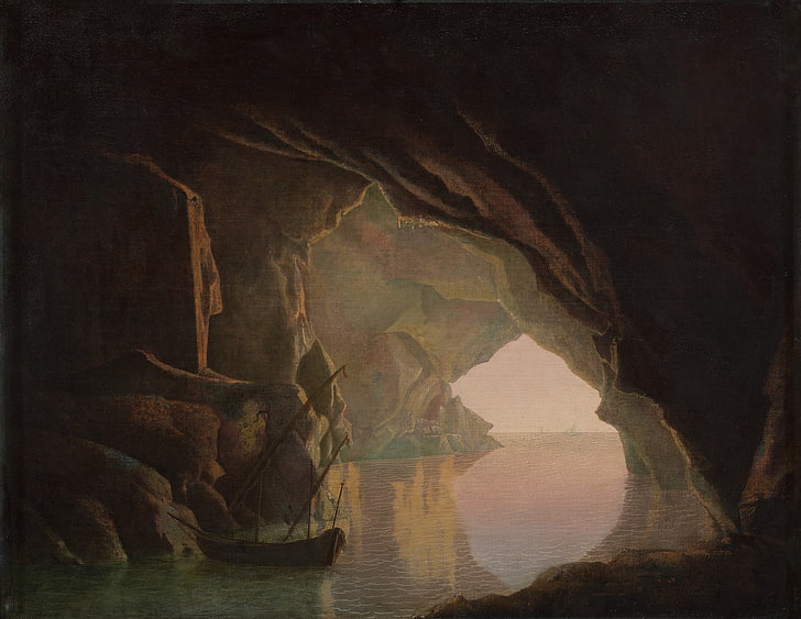 Joseph Wright, klassische Kunst, HD-Hintergrundbild