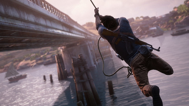 Uncharted, Uncharted 4: A Thief's End, Nathan Drake, วอลล์เปเปอร์ HD