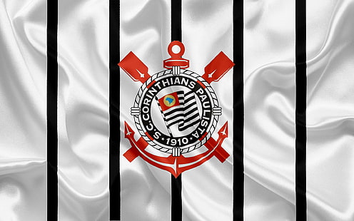 Futebol, Sport Club Corinthians Paulista, Emblema, Logotipo, HD papel de parede HD wallpaper