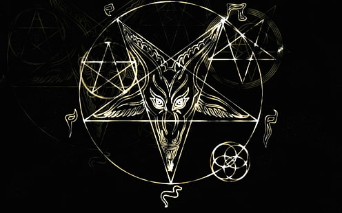 Тъмно, демон, зло, окултно, сатана, сатанинско, HD тапет HD wallpaper