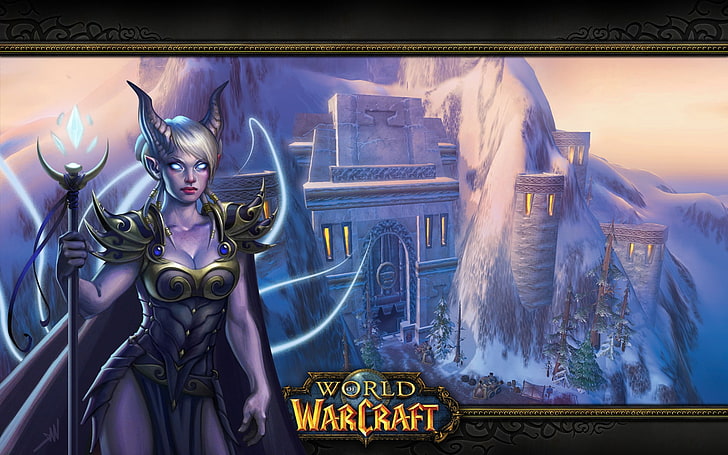 world of warcraft draenei 1680x1050 Gry wideo World of Warcraft HD Art, World of Warcraft, draenei, Tapety HD
