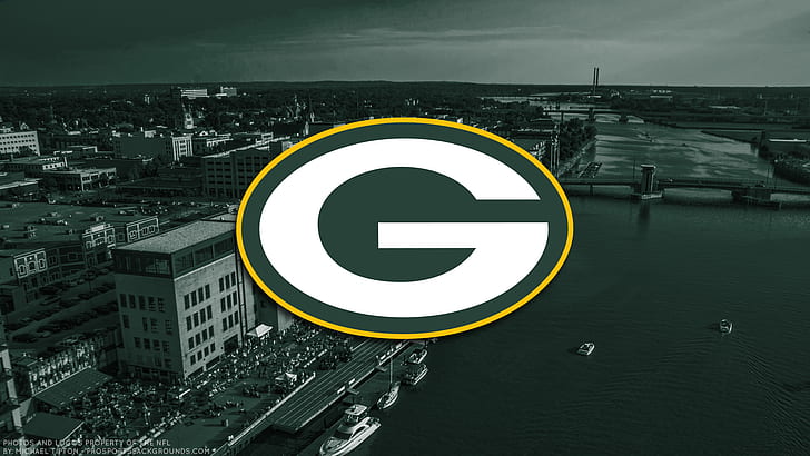 Fútbol, ​​Green Bay Packers, Logo, NFL, Fondo de pantalla HD