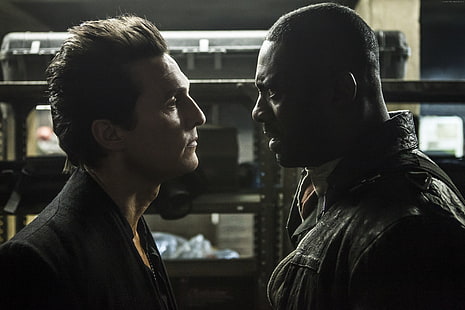 Matthew McConaughey, Idris Elba, 최고의 영화, The Dark Tower, HD 배경 화면 HD wallpaper