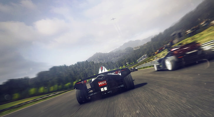 GRID 2 Game 2013, black and red car, Games, Other Games, Race, Cars, video game, 2013, Grid 2, HD wallpaper