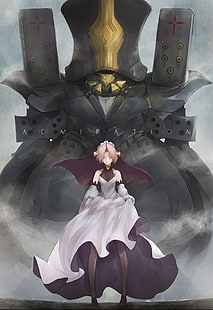аниме девушки, аниме, Fate / Grand Order, Франкенштейн (Fate / Apocrypha), Berserker of Black, HD обои HD wallpaper