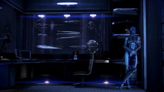 Mass Effect, Liara T'Soni, วอลล์เปเปอร์ HD HD wallpaper