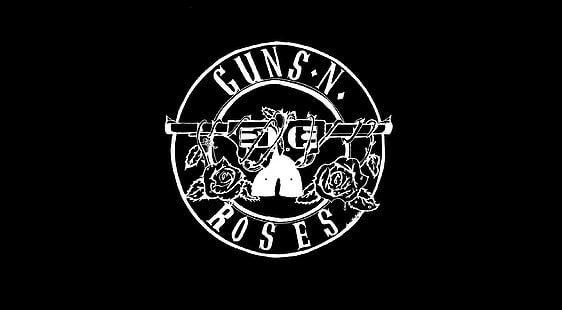 โลโก้ Guns 'n' Roses (HD), วอลล์เปเปอร์ Guns N Roses, เพลง, วอลล์เปเปอร์ HD HD wallpaper