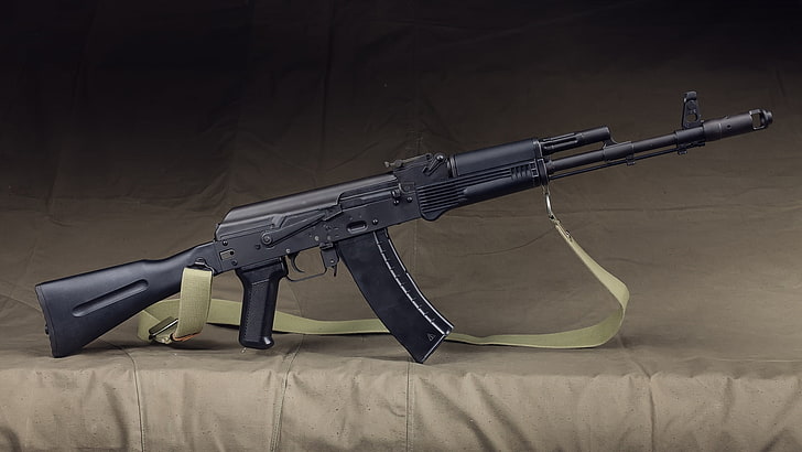 оружие, автомат, автомат Калашникова, АК-74, HD обои