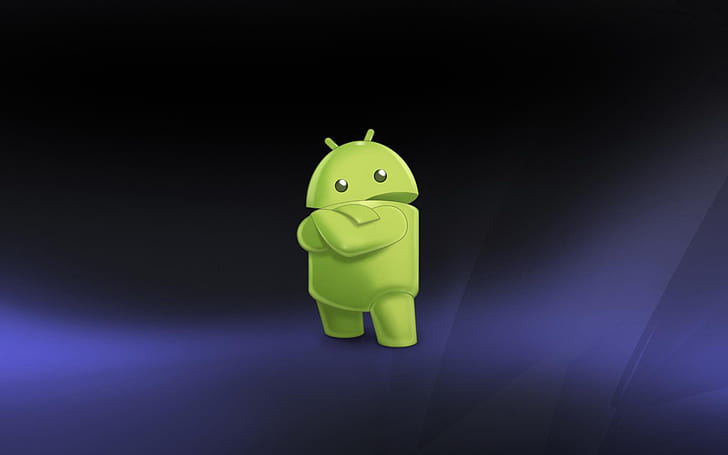 Android Lover, โลโก้ android, หุ่นยนต์ตลก, โลโก้ android, วอลล์เปเปอร์ HD