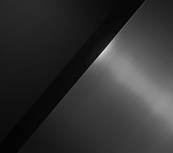 плоска, метална, сребърна, HD тапет HD wallpaper