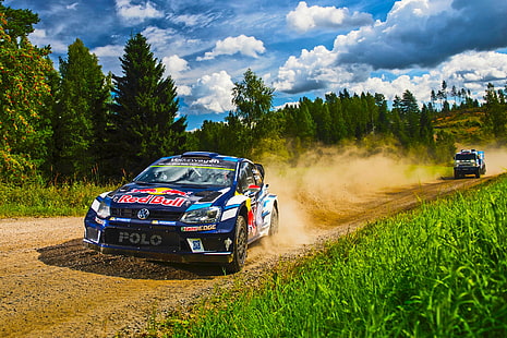 Geschwindigkeit, Meister, Rallye, KAMAZ, VolksWagen, VW Polo R, HD-Hintergrundbild HD wallpaper
