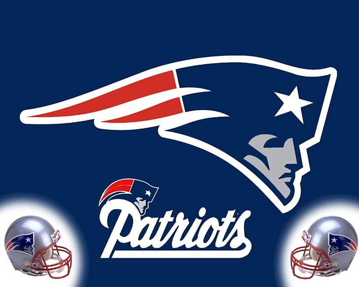 Логотип New England Patriots, Футбол, Патриоты Новой Англии, Новая Англия, HD обои